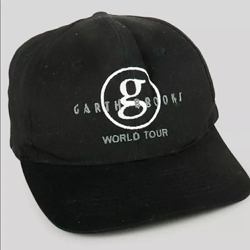 Vintage Garth Brooks World Tour Snap Back Hat.  Unisex.